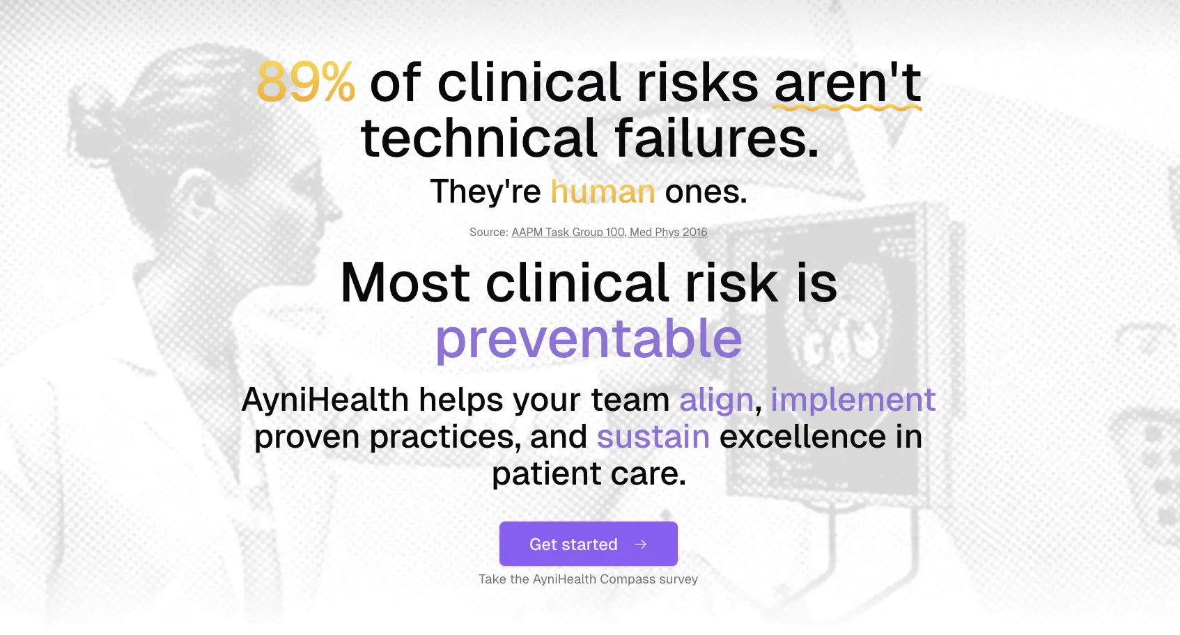 Compass survey interface